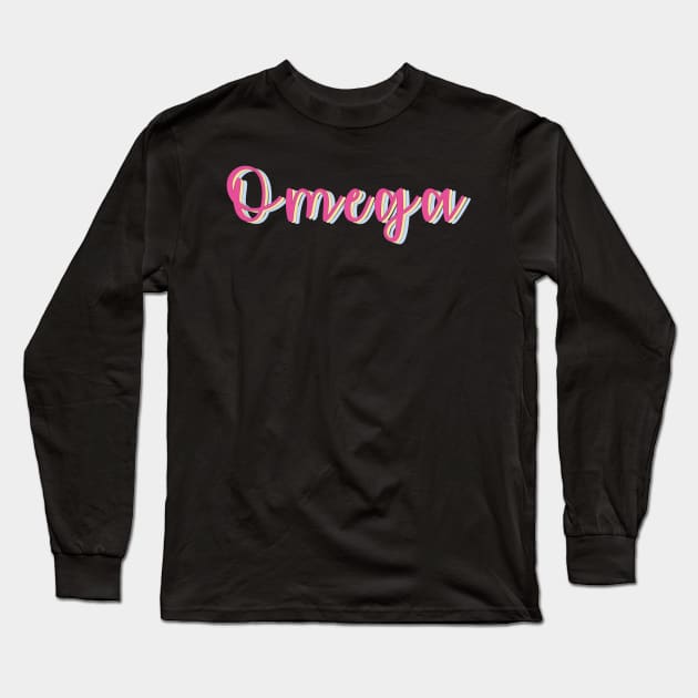 Omega Long Sleeve T-Shirt by LFariaDesign